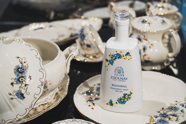The Luxury Buzavirag Gin by  Zsolnay