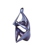 Török János - Flute Player Purple