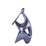 Török János - Flute Player Purple