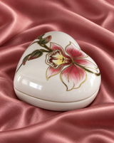 Orchid Heart Bonbonier