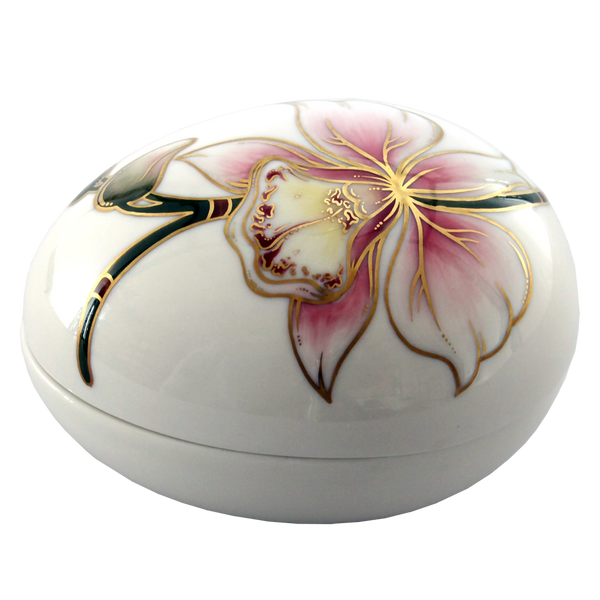 Orchid Egg Bonbonier