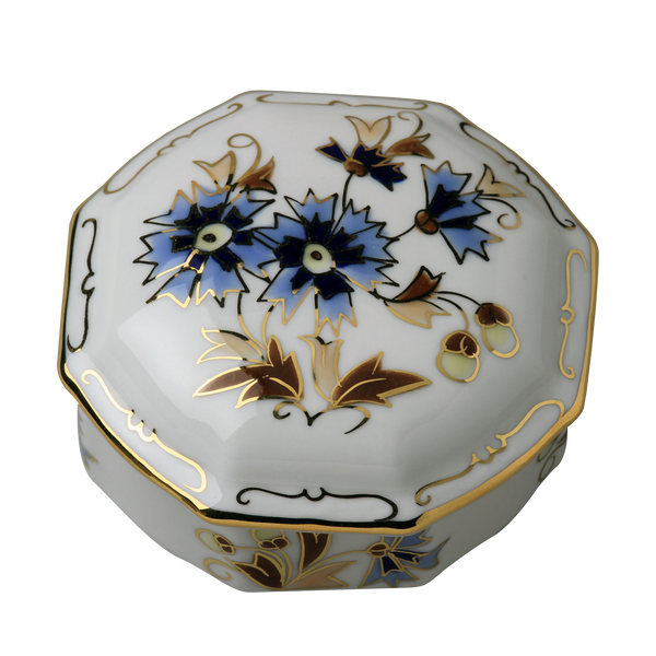 Cornflower Octagon Bonbonier