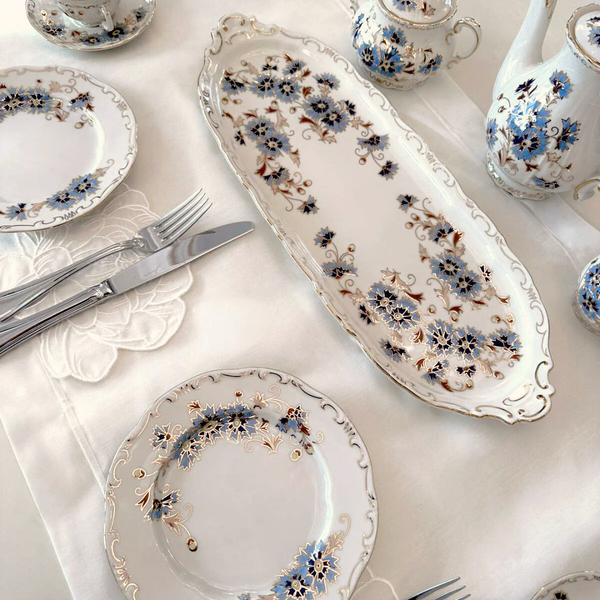 Cornflower Tableware – ZSOLNAY