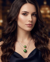 Eosin Double-Layer Necklace