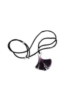 Ginkgo Leaf - Silk Thread Necklace