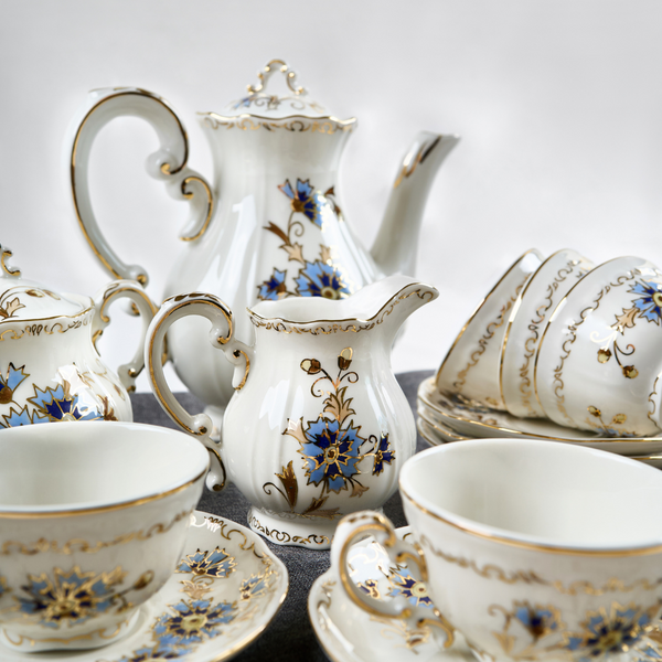 Zsolnay Buzavirag Cornflower Set