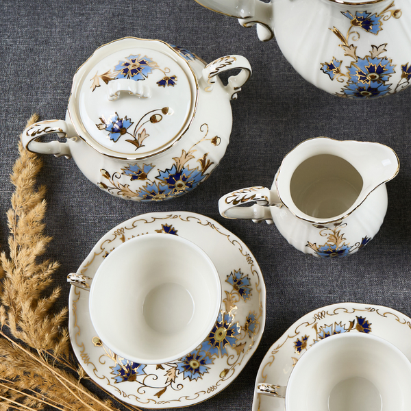 Zsolnay Buzavirag Cornflower Set