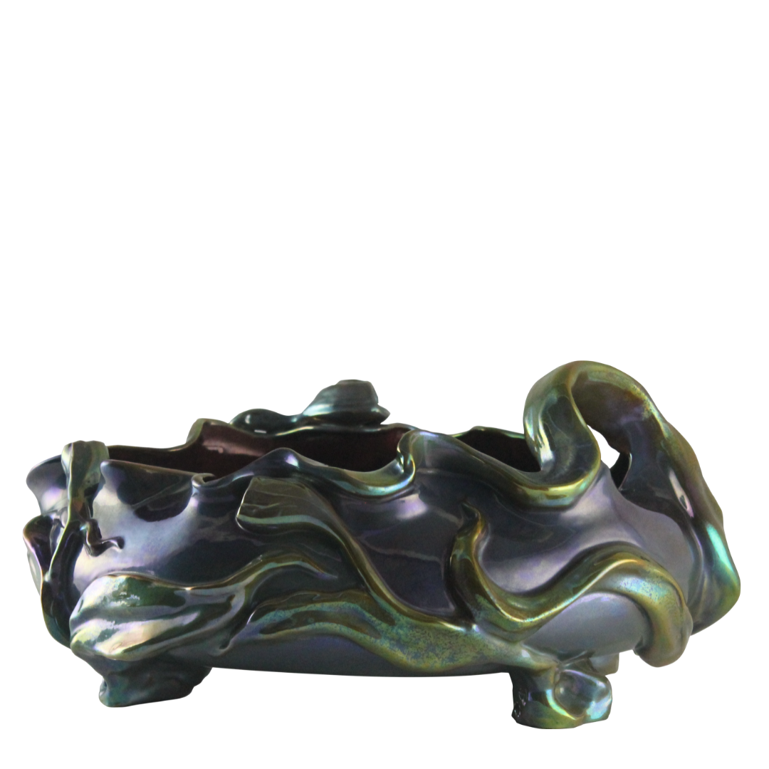 Art Nouveau Tendrils Bowl