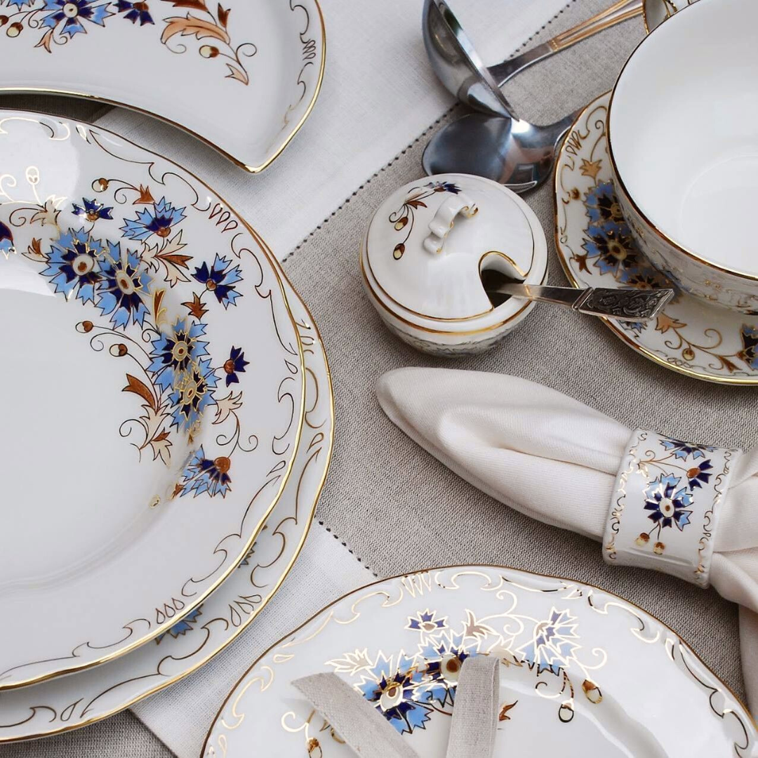 Cornflower Dinner Set 25 Pieces ZSOLNAY