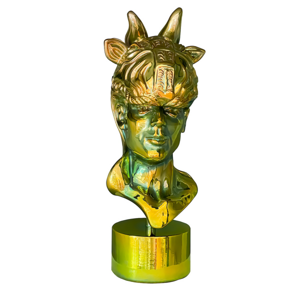Head of Persepolis Green - 56cm
