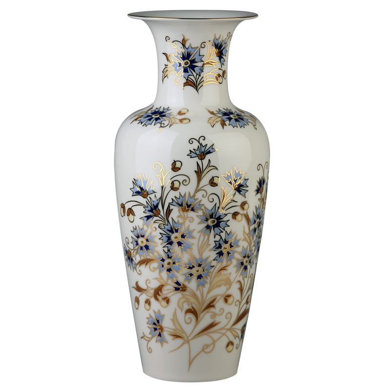 Cornflower Vase 34cm – ZSOLNAY